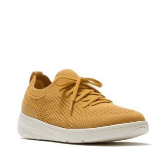 FitFlop Super-Q Knit Slip-on Sneakers in Turmeric at Nordstrom, Size 6.5