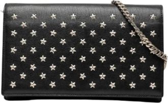 Saint Laurent Pre-owned Vintage Schoudertas - Dames - Vintage Schoudertas - Zwart - ONE Size - Leer - Vintage