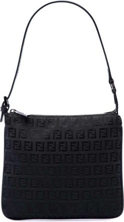 Fendi Pre-owned Fendi Zucchino Canvas Shoulder Bag Ladies K5Q8EB4V9I6STIL5