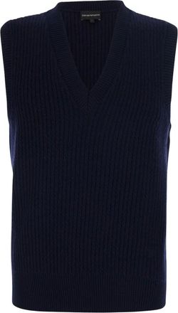 Emporio Armani Uomo, Maglie, Blu, L, new