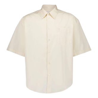 Ami Short Sleeve Shirt Beige HSH240-CO0076-136