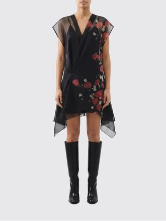 Khaite Abito asimmetrico Khaite in seta con stampa floreale