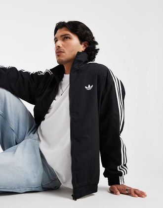 adidas Originals Firebird - Giacca sportiva nera-Nero