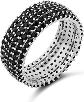 SHYMI Pave Cigar Ring in Black at Nordstrom, Size 8