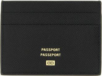 Balenciaga Mens Black Calfskin Wallet