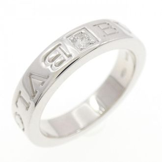 Bulgari White Gold (18K) Band Ring (Pre-Owned)