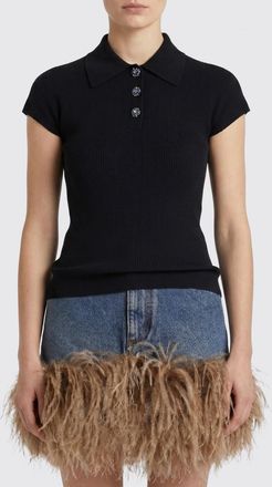 Dolce & Gabbana Polo in maglia di viscosa a coste Dolce & Gabbana