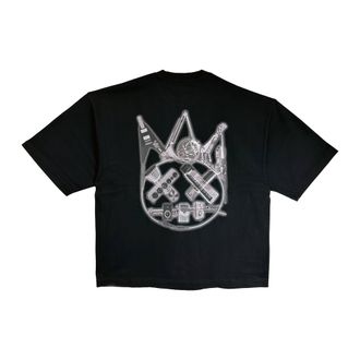 Cult of Individuality OVERSIZED SHORT SLEEVE CREW NECK TEE INSTRUMENTS