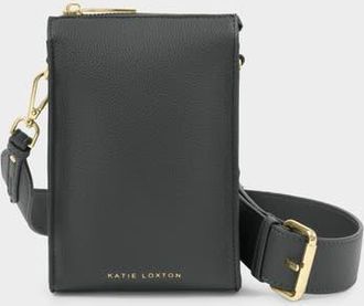 Katie Loxton Avery Slim Crossbody Bag in Graphite Green at Nordstrom