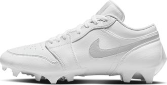 Nike Jordan Mens Jordan 1 Low TD Football Cleat in White | FJ6245-101