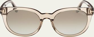 Tom Ford Moira Acetate Butterfly Sunglasses