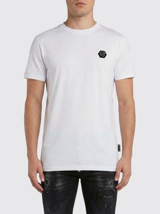 Philipp Plein Cotton T-Shirt with PP Logo