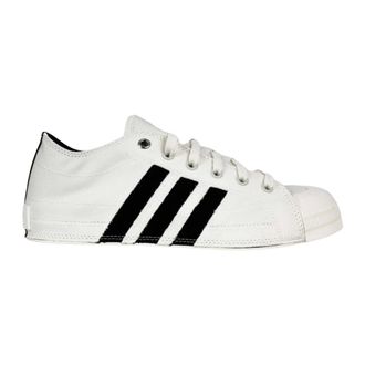 Yohji Yamamoto Sneakers, female, White, Size: 10 1/2 US Canvas Nizza Lo Sneakers