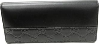Gucci Pre-owned Wallets, female, Black, Size: ONE SIZE Pre-owned Vintage Wallet