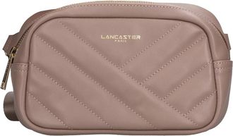 Lancaster Soft Matelass&eacute; Heuptas - Dames - Heuptassen - Beige - ONE Size - Leer - Tassen