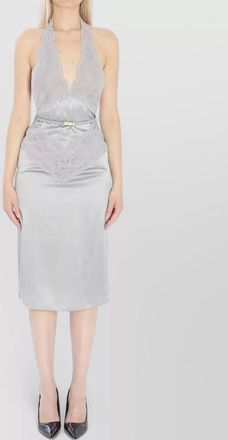 Gucci silk midi dress