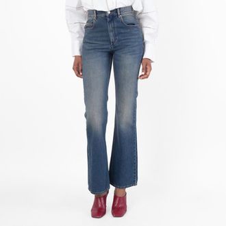 Isabel Marant Isabel Marant Belvira High-Rise Bootcut Jeans, Brand Size 34 ( US Size 2 )