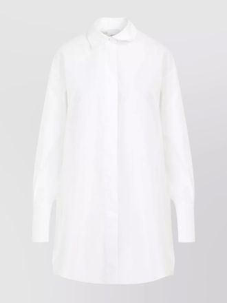 Patou cotton shirt dress long sleeves