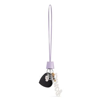 Balenciaga (WMNS) Balenciaga Le City Charm Heart Light Purple Black 7956502AA9C5360