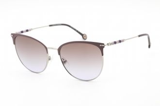 Carolina Herrera CH 0037/S Zonnebril PALLADIUM LILA / BROWN SH VIOLET