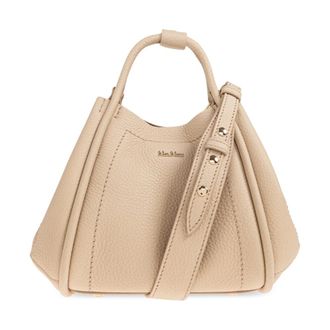 Max Mara Handbags, female, Beige, ONE SIZE, Marine XS Leather Handbag