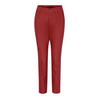 BTF-CPH Leggings Acortados El&aacute;sticos - Trousers - Mujer - Rojo - 2XL