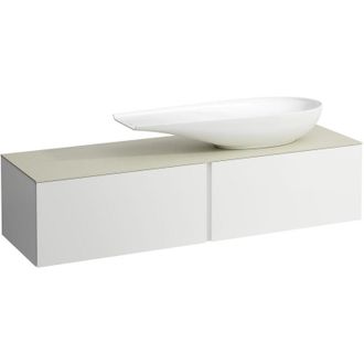 Laufen Laufen Il Bagno Alessi Cajonera, Encimera De Piedra Calce Avorio