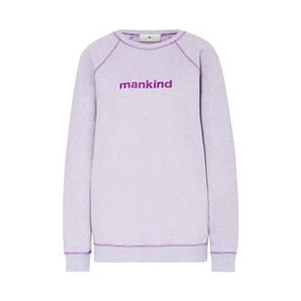 7 For All Mankind Felpa - Dames - Sweatshirts - Paars - S - Hoodies & sweatvesten
