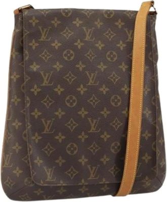 Louis Vuitton Pre-owned Cross Body Bags, female, Brown, Size: ONE SIZE Pre-owned Vintage Cross Body Bag