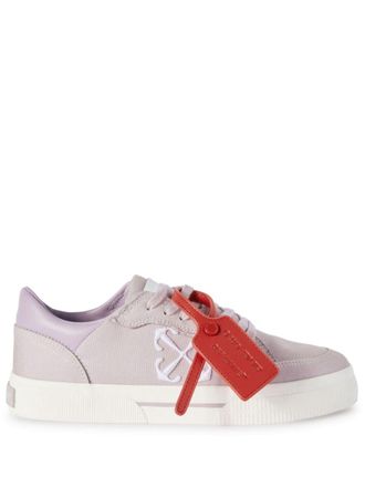Off-white New Low Vulcanized canvas sneakers - women - Leather - 40 - Purple