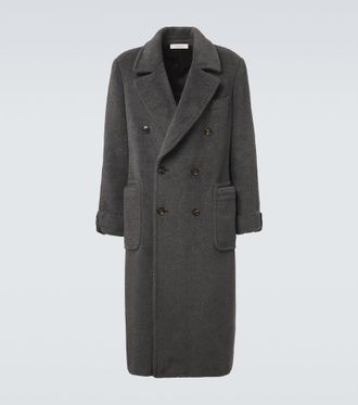 Umit Benan Gianni alpaca and wool coat