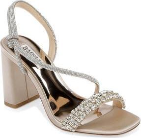 Badgley Mischka Naomi Slingback Sandal in New Nude at Nordstrom Rack, Size 5.5
