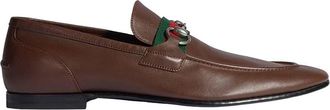Gucci Brown Leather Loafers