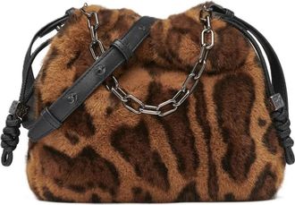 DKNY Halle Crossbody - Dames - Schoudertassen - Bruin - ONE Size - Polyester - Tassen
