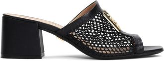 Kazar Zwarte muiltjes voor dames - Dames - Muiltjes - Zwart - 41 EU - Leer - Schoenen