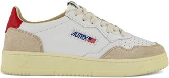 Autry Vintage Sneaker Leer Su&egrave;de - Dames - Sneakers - Veelkleurig - 36 EU - Leer - Schoenen