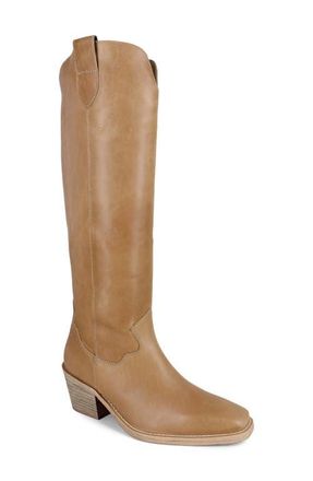Zigi Soho Bangor Western Boot in Camel Leather at Nordstrom, Size 10