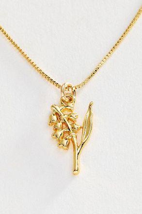 Set & Stones Elsie Birth Flower Necklace