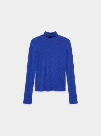 Icone Womens Ultra-soft fine-knit turtleneck sweater