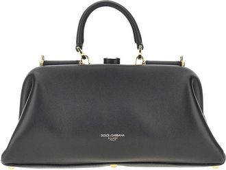 Dolce & Gabbana Plong&eacute; nappa leather Grandma bag Woman One Size