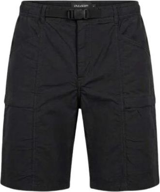 Lyle & Scott Korte Broeken, Heren, Zwart, W30, Katoen, Cargo Ripstop Shorts