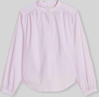 Marc O'Polo Regular Fit Hemdbluse aus reiner Baumwolle in Rosa, Gr&ouml;&szlig;e 34