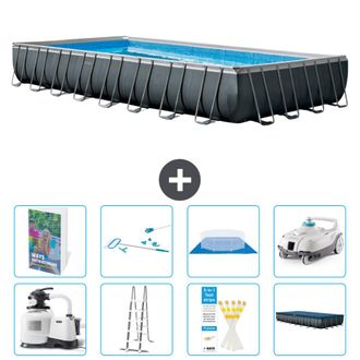 Intex Piscina Ultra Xtr Rectangular - 975x488x132 Cm - 9-piezas S605