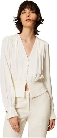 Twinset Mujer, Blusas y Camisas, Blanco, Talla: M