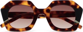 Kaleos Pavicic C3 Mens Sunglasses Tortoiseshell Size 47