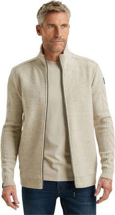 Vanguard Heren, Truien, Grijs, Maat: L Wol