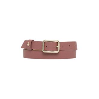 Patrizia Pepe Accessoires, Dames, Roze, L, Leer, Leren Riem