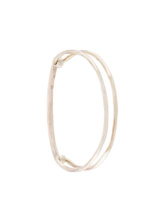 Werkstatt M&uuml;nchen Bracciale in argento martellato