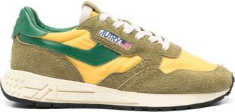 Autry Reelwind sneakers - men - Calf Suede/Rubber/Calf Leather/Fabric/Fabric - 43 - Green