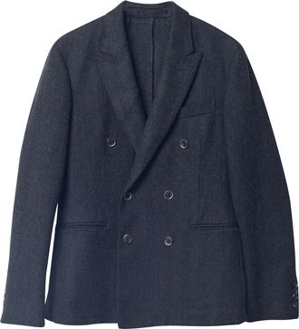 Joseph Joseph Pre-owned Womens Wool Blazer Jacket in Grey - Size 3XL